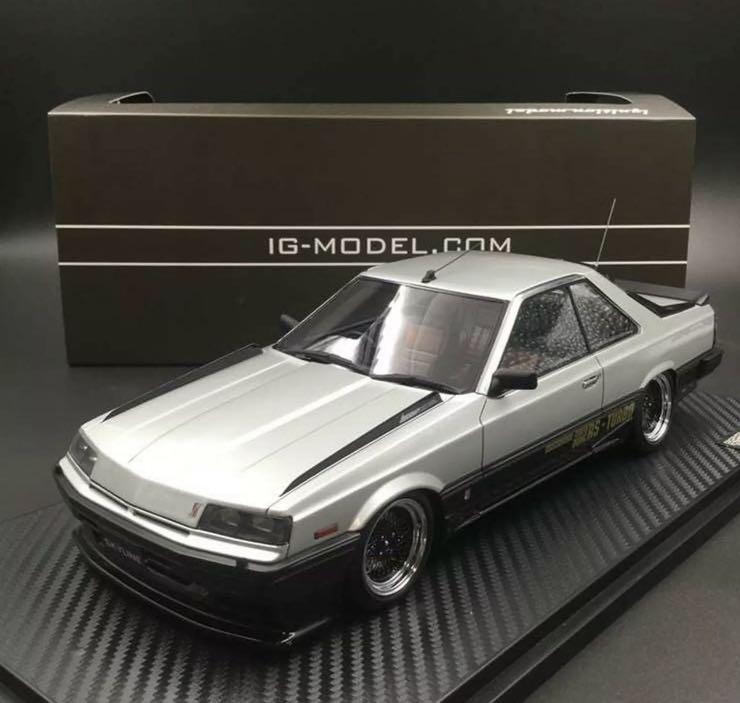 Ignition Mode 1/18 Nissan Skyline 2000 RS-X Turbo C R30 Silver 