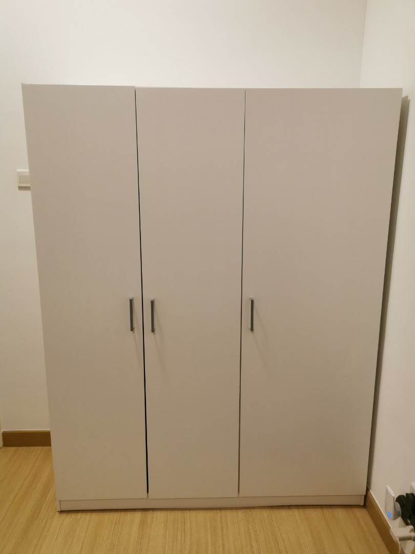 IKEA Dombas 3 Door Wardrobe, Furniture & Home Living, Furniture, Shelves, & Racks on