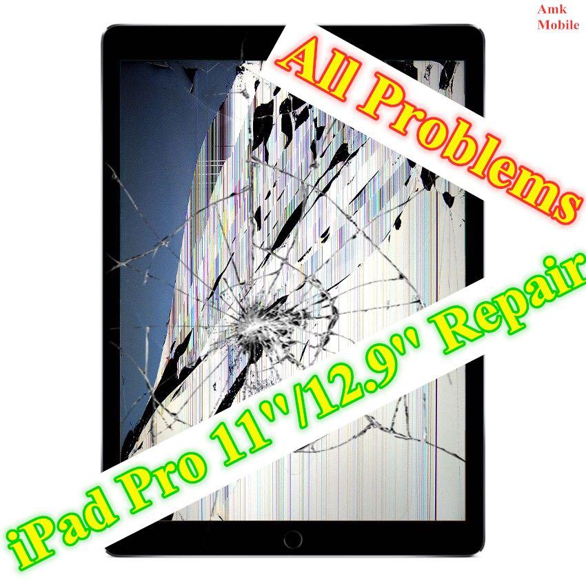Ipad Pro 11 Crack Screen Repair Ipad Pro 12 9 Lcd Repair Lifestyle Services Electronics Gadget Repairs On Carousell