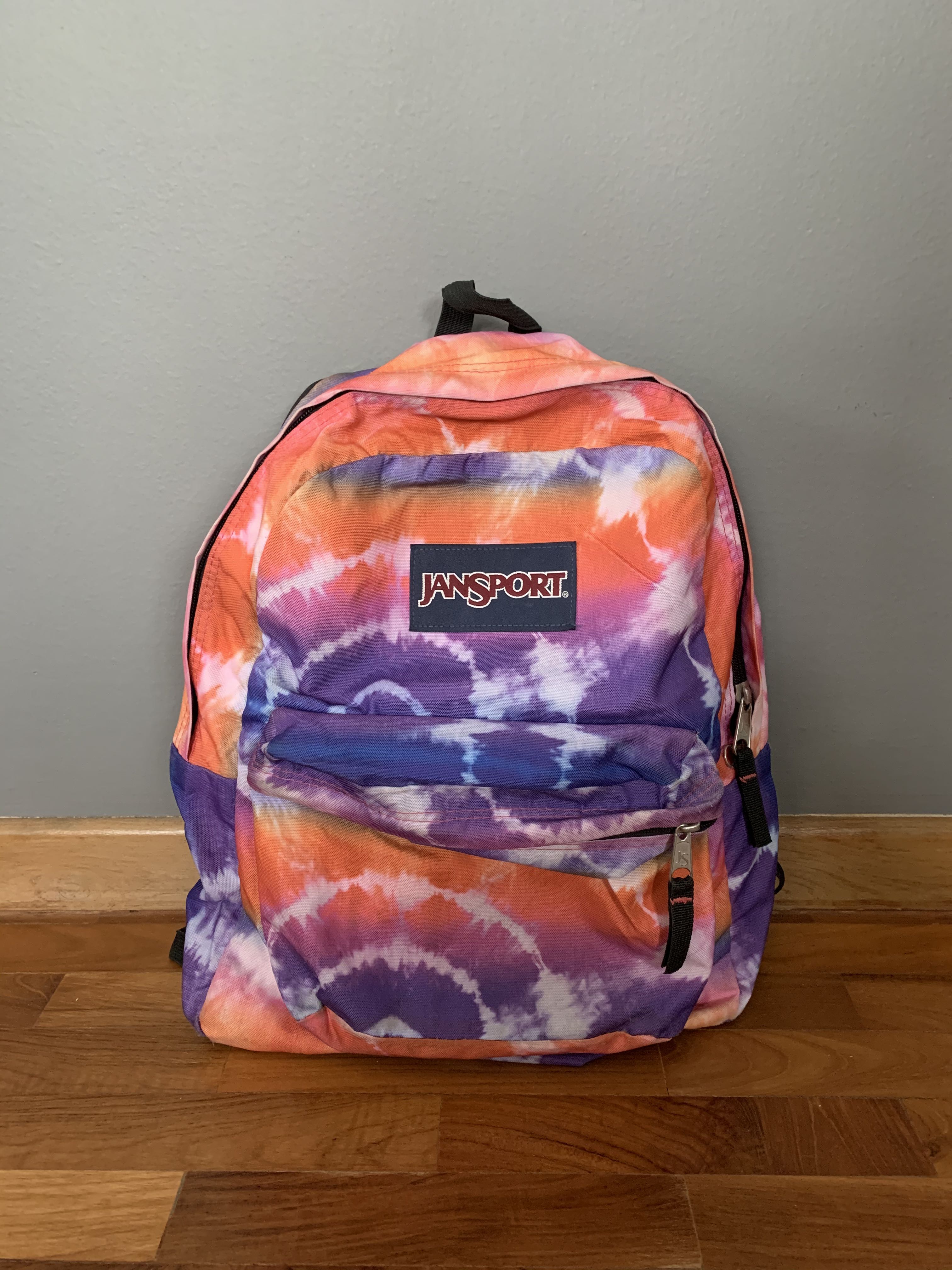 jansport drip dye backpack
