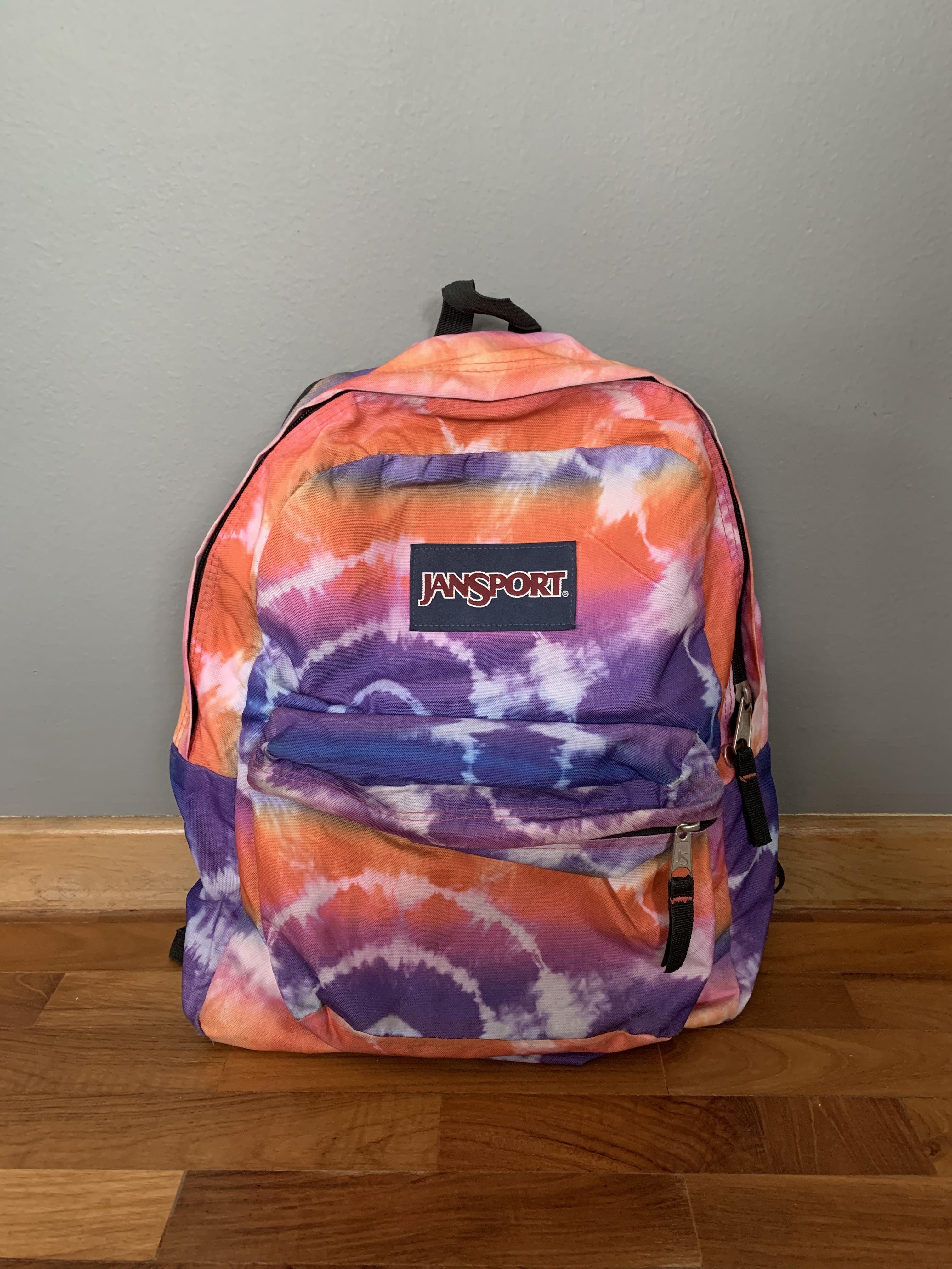 tie dye jansport