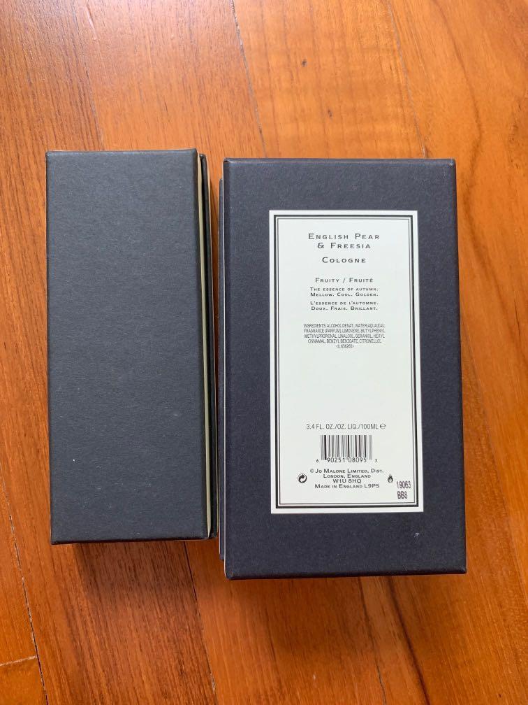 Jo Malone boxes (Category: Fragrance & Deodorants) located in Singapore. Submitted by bitesizedpieces (Listing ID 1018078402, Image 2). Description: .
