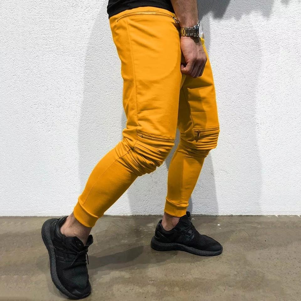 Jogger Pants men white yellow black red green Men s Fashion