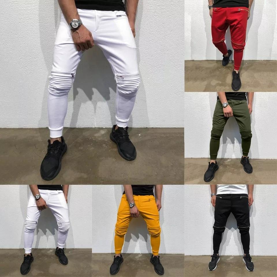 White and clearance black joggers