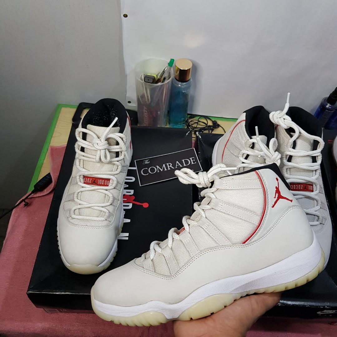 jordan 11 platinum tint resell