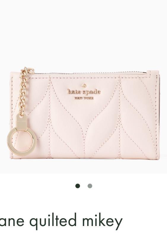 Kate Spade slim bifold wallet briar lane quilted mikey Brand New