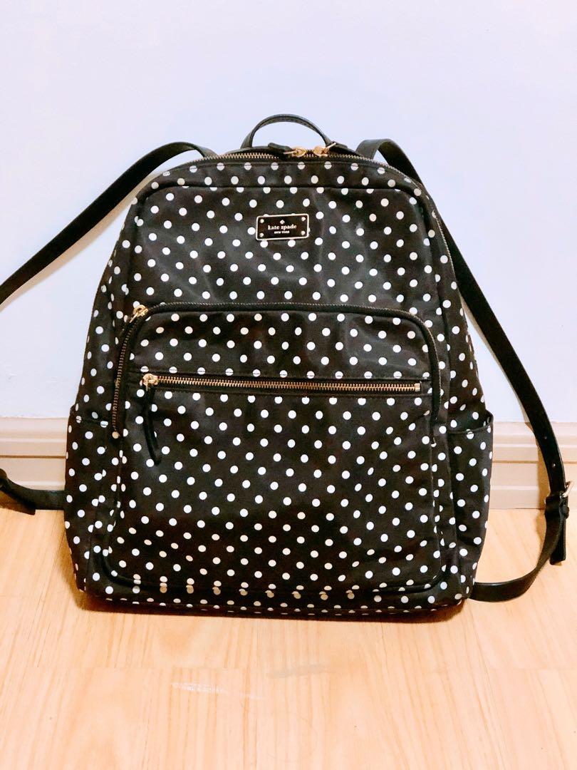 Kate spade polka dot sales backpack