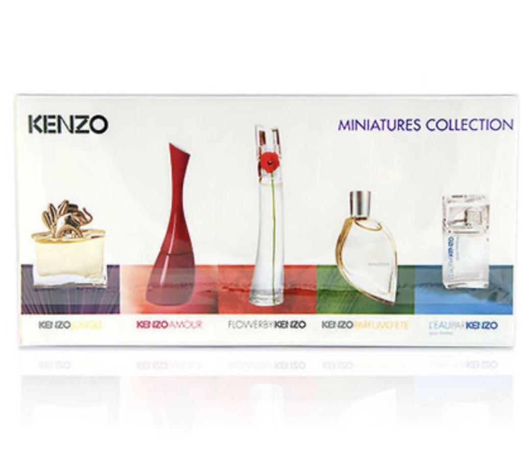 Kenzo 經典迷你香水 極罕 EDT Perfume Miniature Collection, 美容＆化妝品, 指甲美容, 香水 & 其他 ...