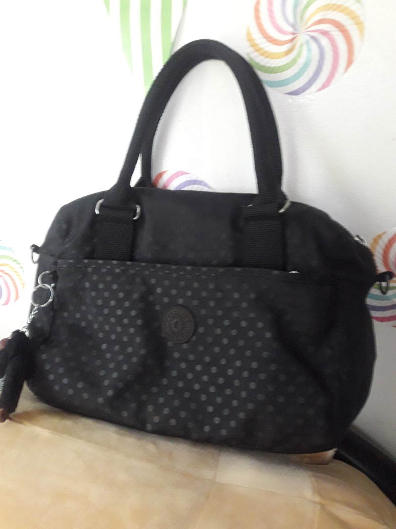 kipling black sling bag
