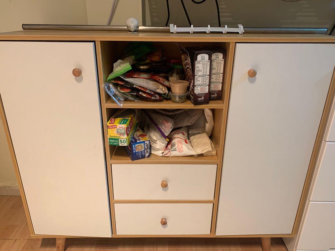 Kitchen Cabinet Furniture Shelves Drawers On Carousell