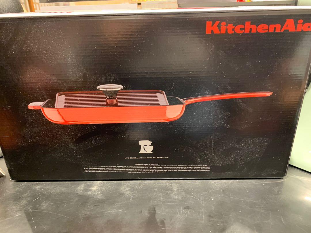 Kitchenaid Cast Iron Panini Cookware, Furniture & Home Living