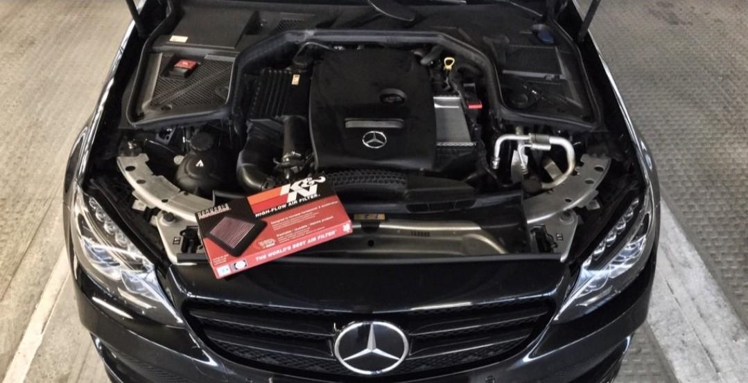 W213 K&N Luftfilter kompatibel mit Mercedes Benz E-klasse / C-klasse / GLC & GLE 2019- 33-3142 W205