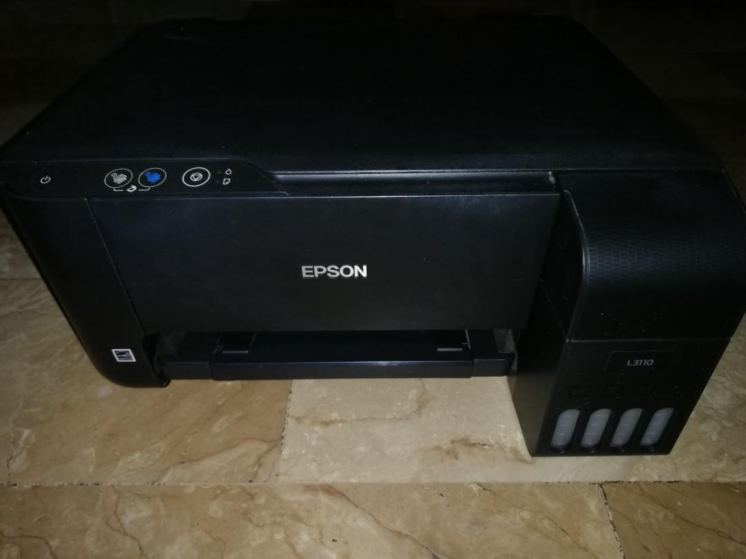 adf light flashing on epson printer