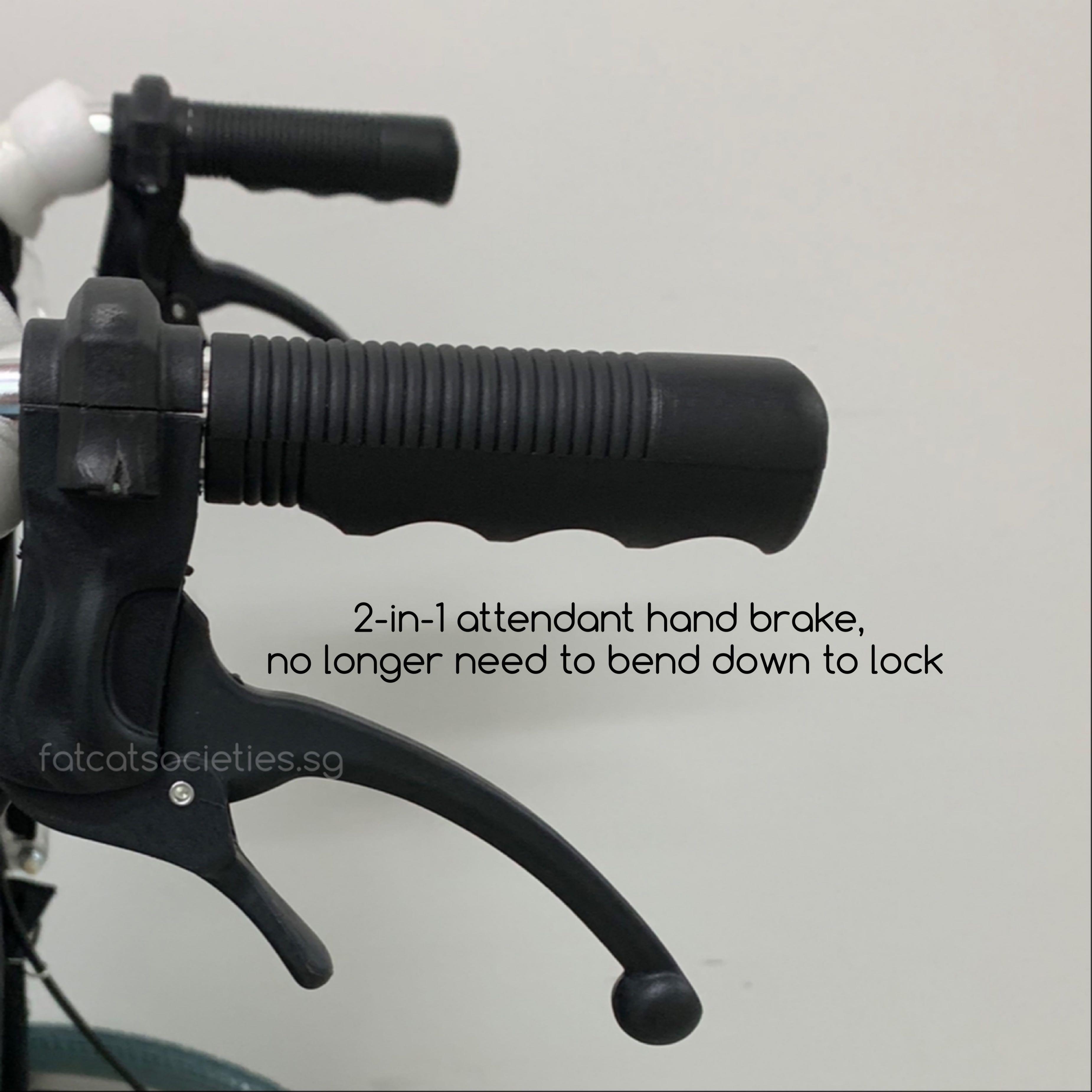 Latest Model wider seat FlipUp armrest 11kg Aluminium Wheelchair