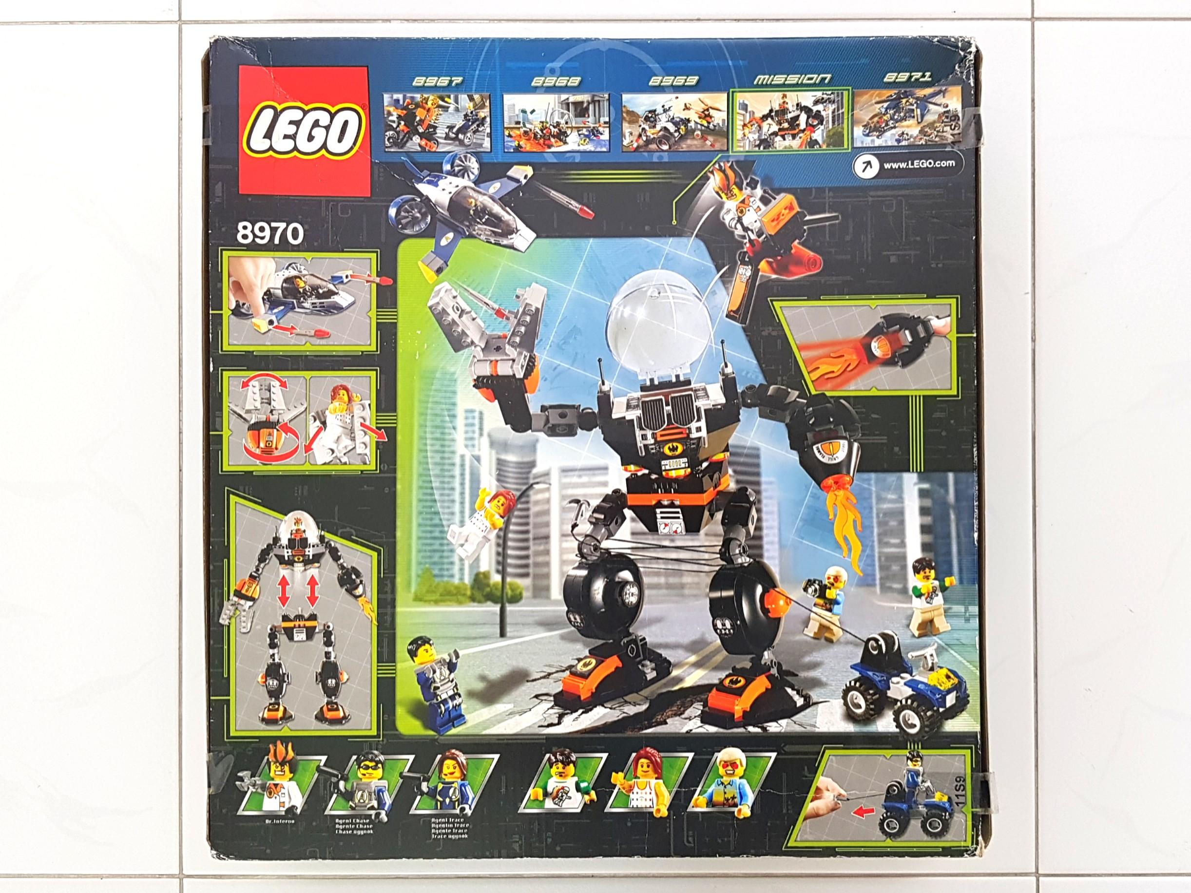 Lego agents robo attack online