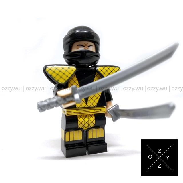 Lego Compatible Minifigures Scorpion Mortal Kombat