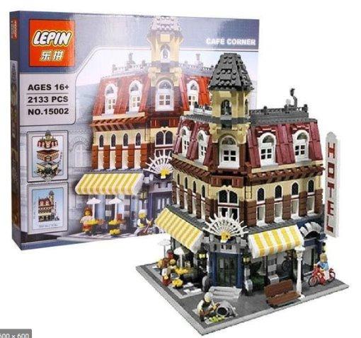 lepin King 15002 Streetview Modular series - Cafe Corner ...