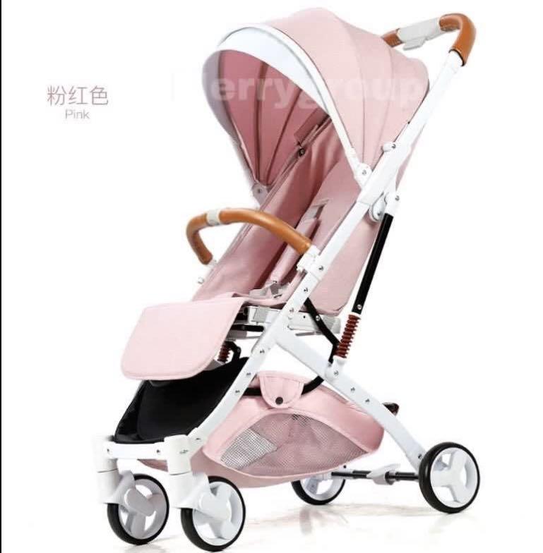 one hand fold compact stroller