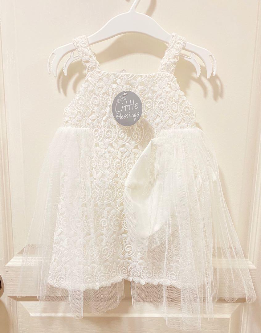 Little blessings baptism dress hot sale