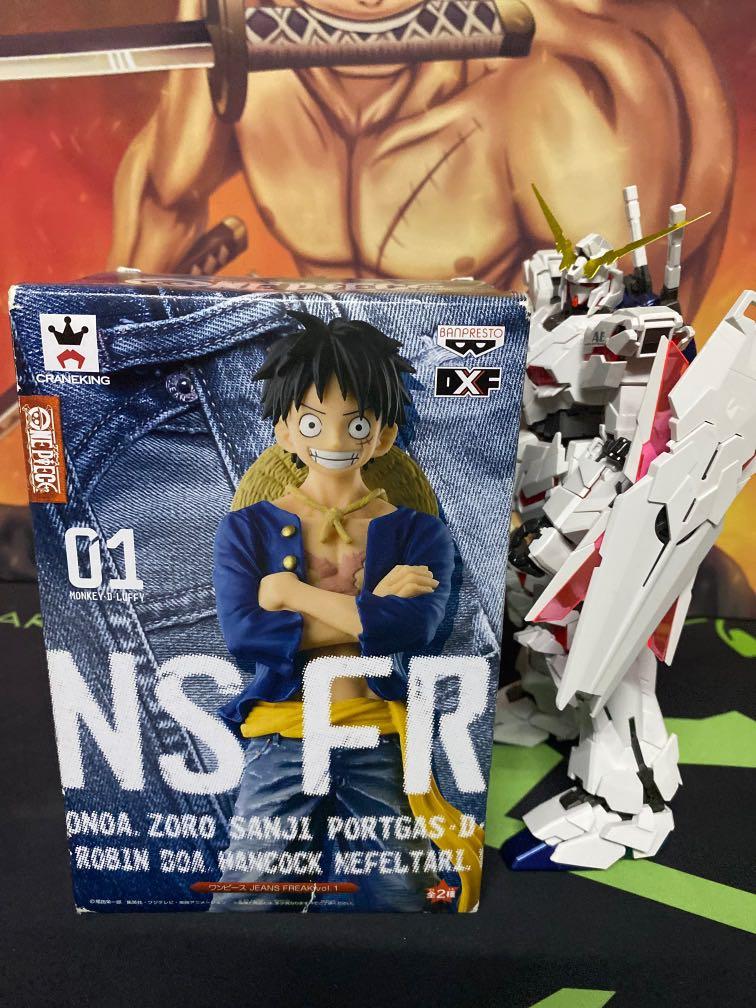 Luffy Jeans Freak Toys Games Action Figures Collectibles On Carousell