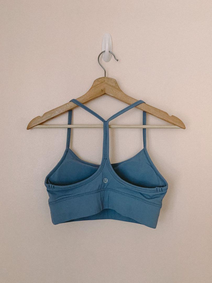 periwinkle sports bra