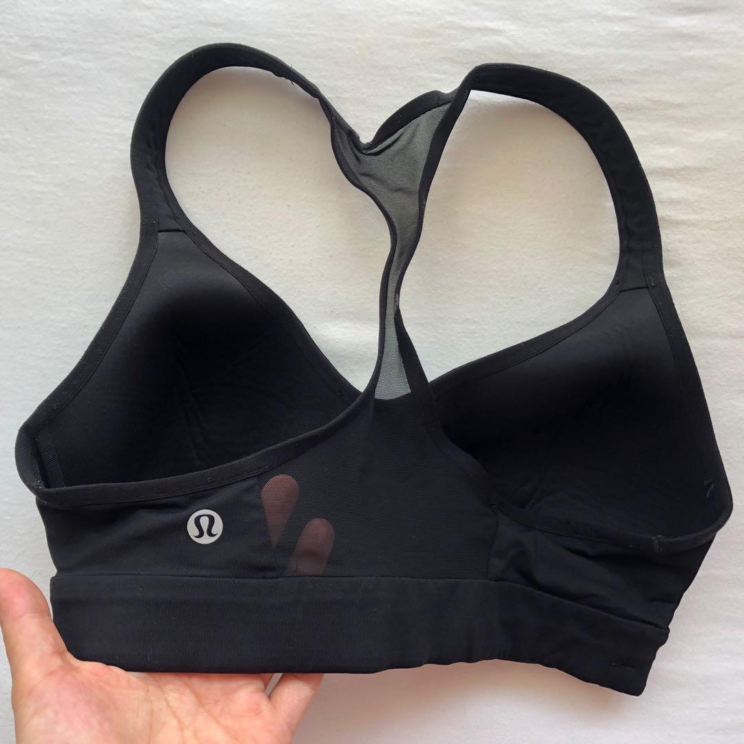 Sz4 Lululemon Speed Up Bra High Support for C D Cup Men s Fashion