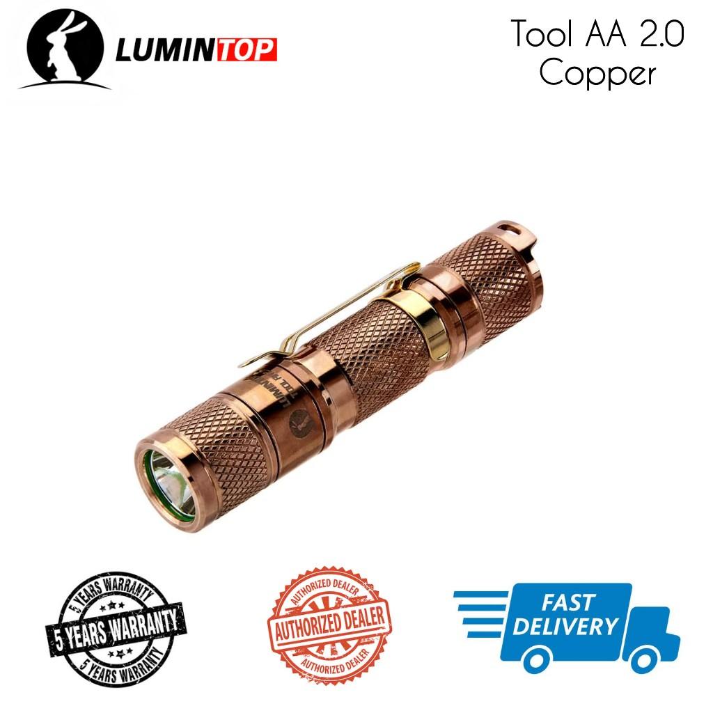 Limited Edition Lumintop Tool 2 0 Copper Led Flashlight Men S Fashion Accessories Others On Carousell