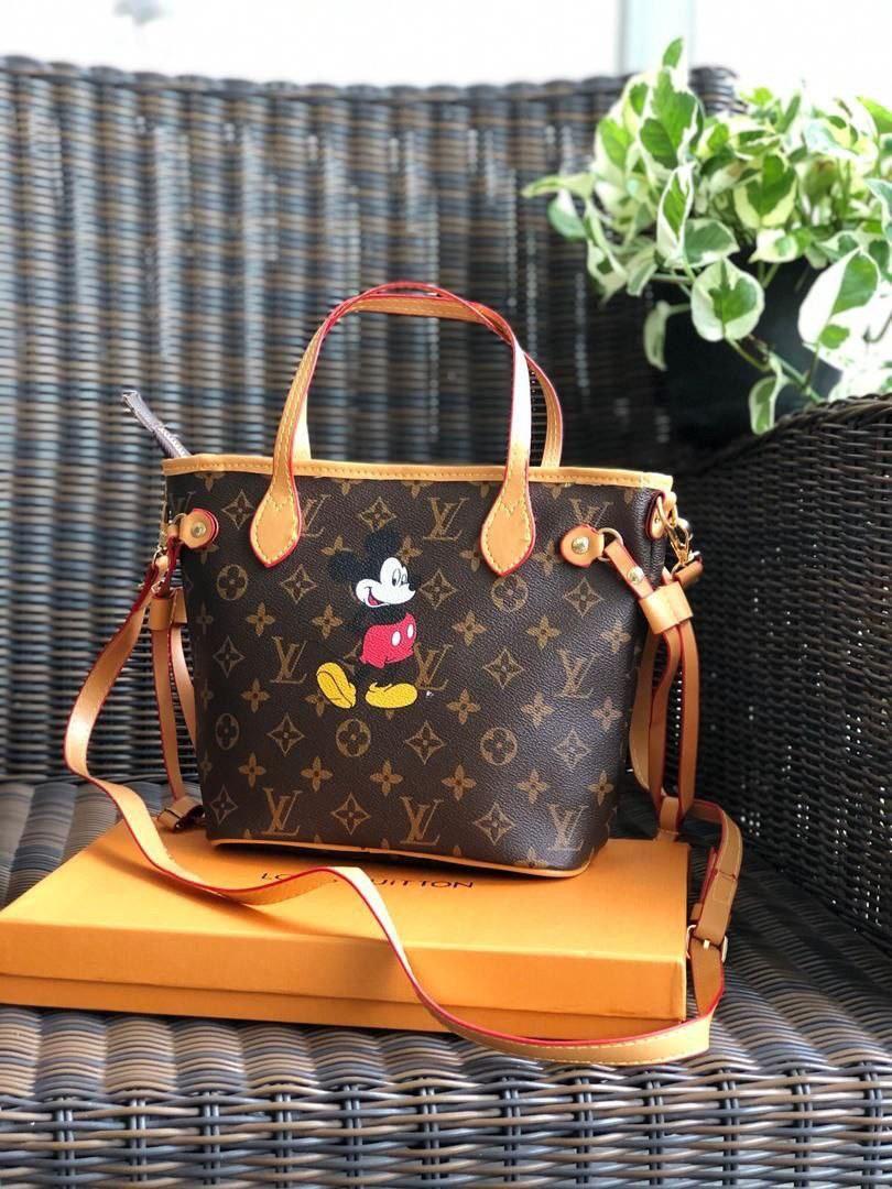 LV Mickey Mini Neverfull Bag