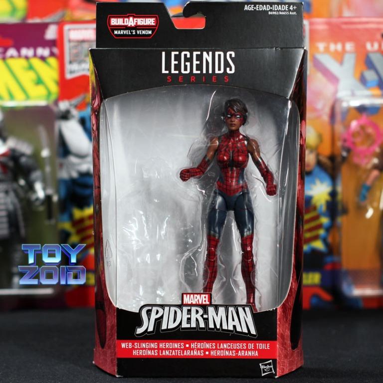 Marvel Legends Spider Girl Ashley Barton Spider Man Space Knight Venom Wave Toys Games Toys On Carousell