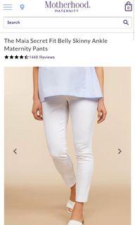Maternity Pants White
