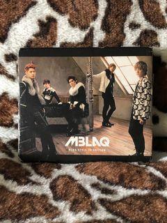 MBLAQ Blaq Style 3D Edition Album