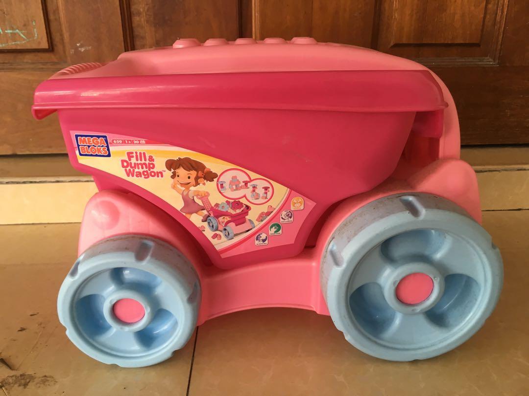mega bloks fill and dump wagon
