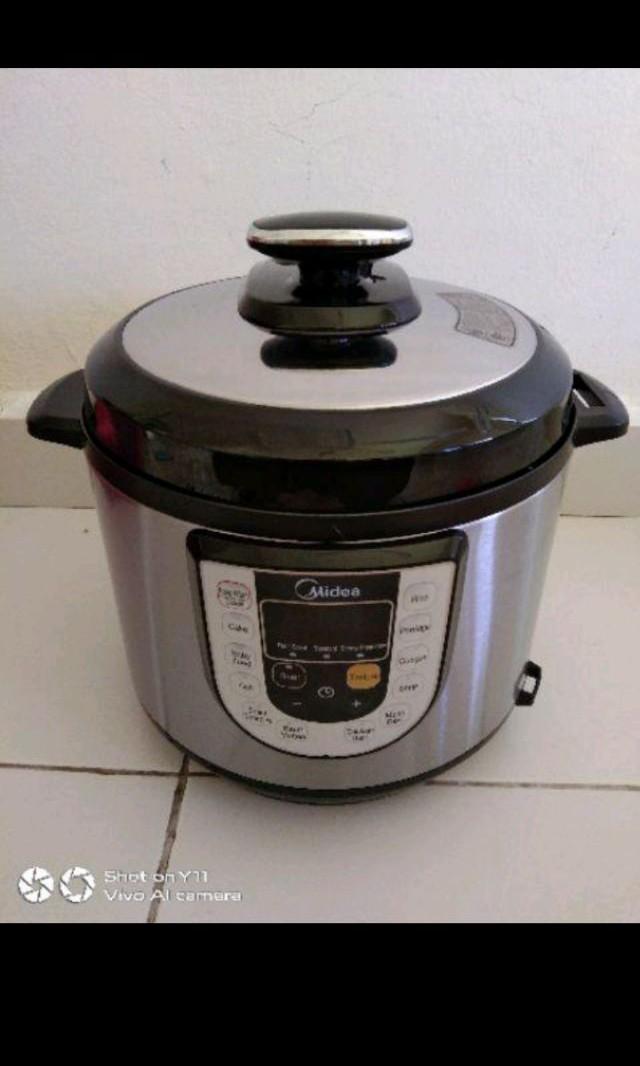 Cara guna midea deals pressure cooker