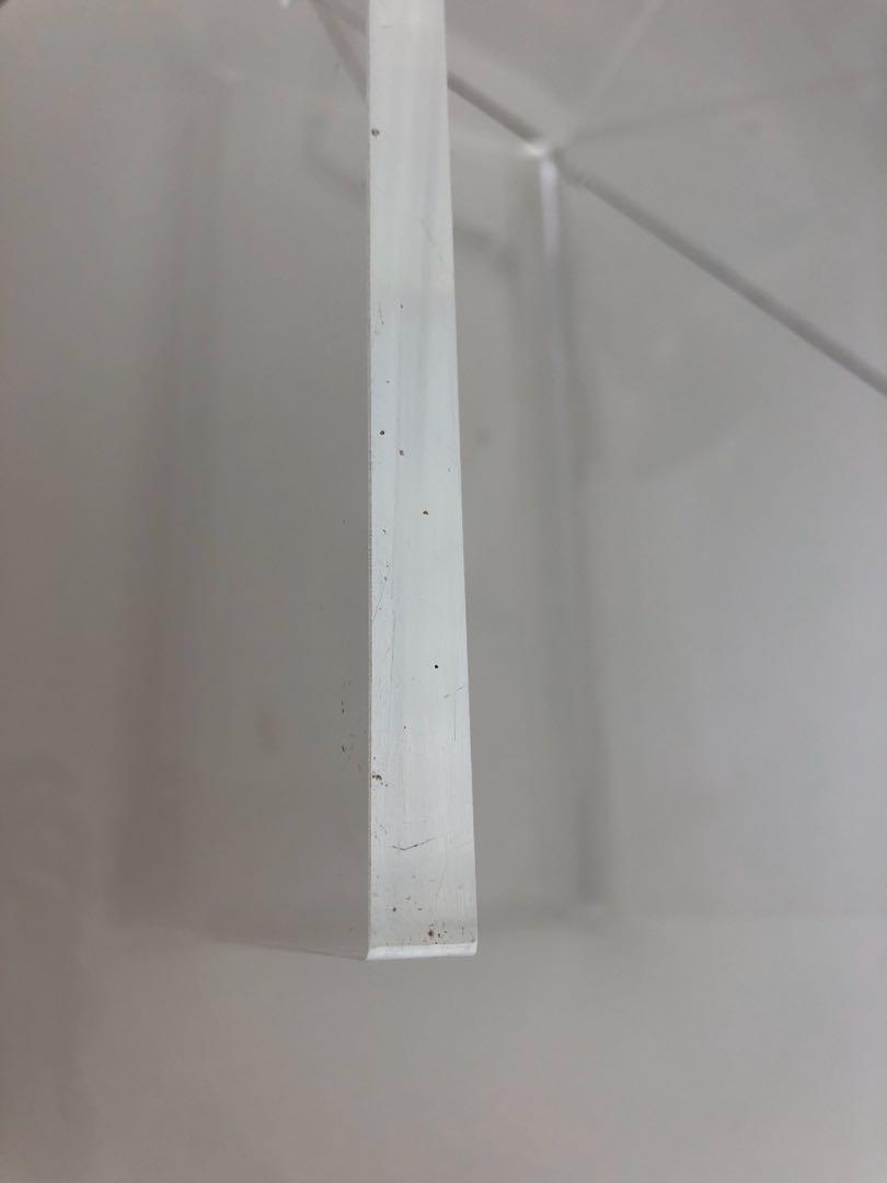 Muji acrylic magazine newspaper holder / stand / rack, Furniture & Home