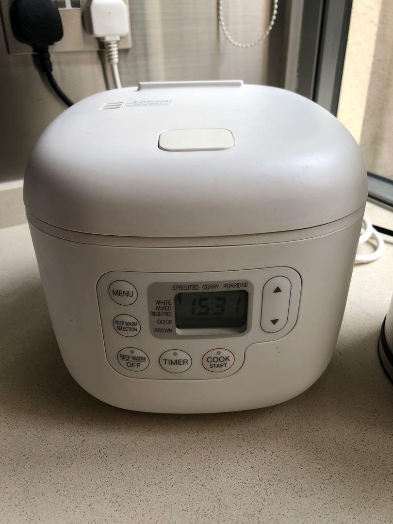Muji rice cooker, 家庭電器, 廚房電器, 鍋具 Carousell