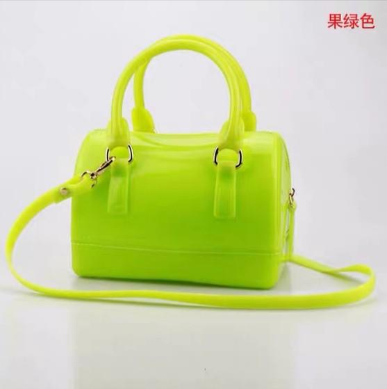 Neon color shop bags