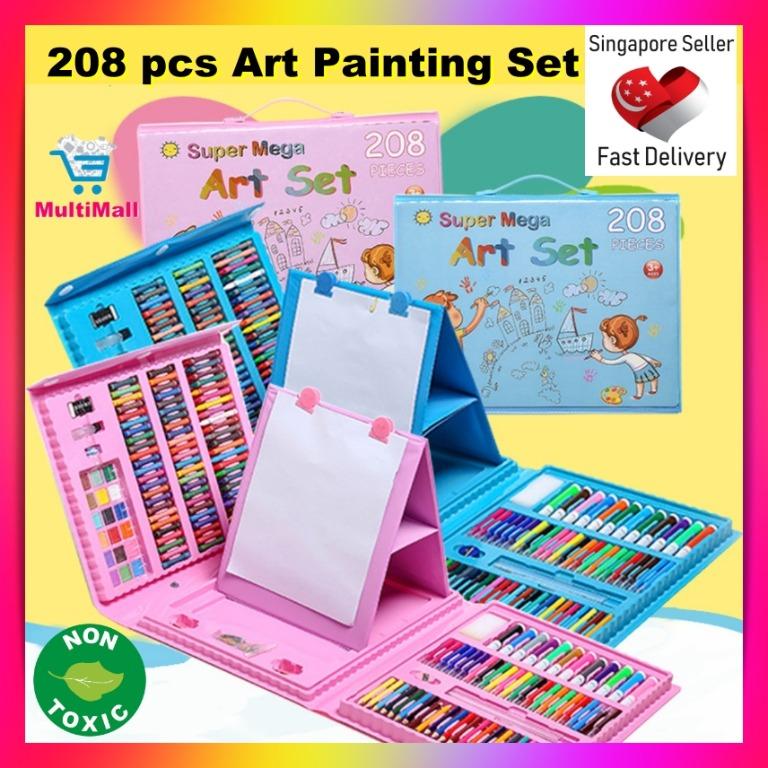New 208pcs Kid Art Drawing Painting Set Colouring Kids Set Colour Pencil Colour Pencils 48 Colour Pens Kids Colouring Set Kids Colouring School Supplies Colored Marker Everything Else On Carousell