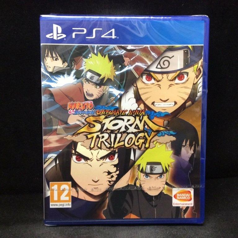 New And Sealed Ps4 Game Naruto Shippuden Ultimate Ninja Storm Trilogy R2 English Video Gaming Video Games On Carousell