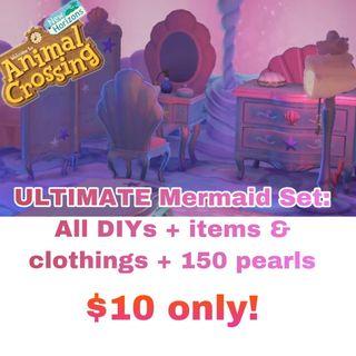 NEW Animal Crossing Mermaid + Pirate items!