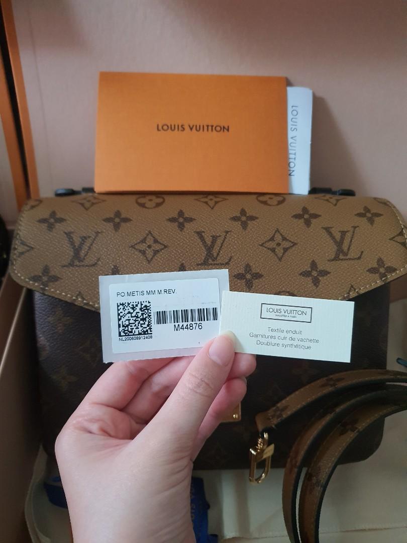Louis Vuitton Pochette Metis MM Bag Crossbody M44876 Shoulder Purse Auth LV  New