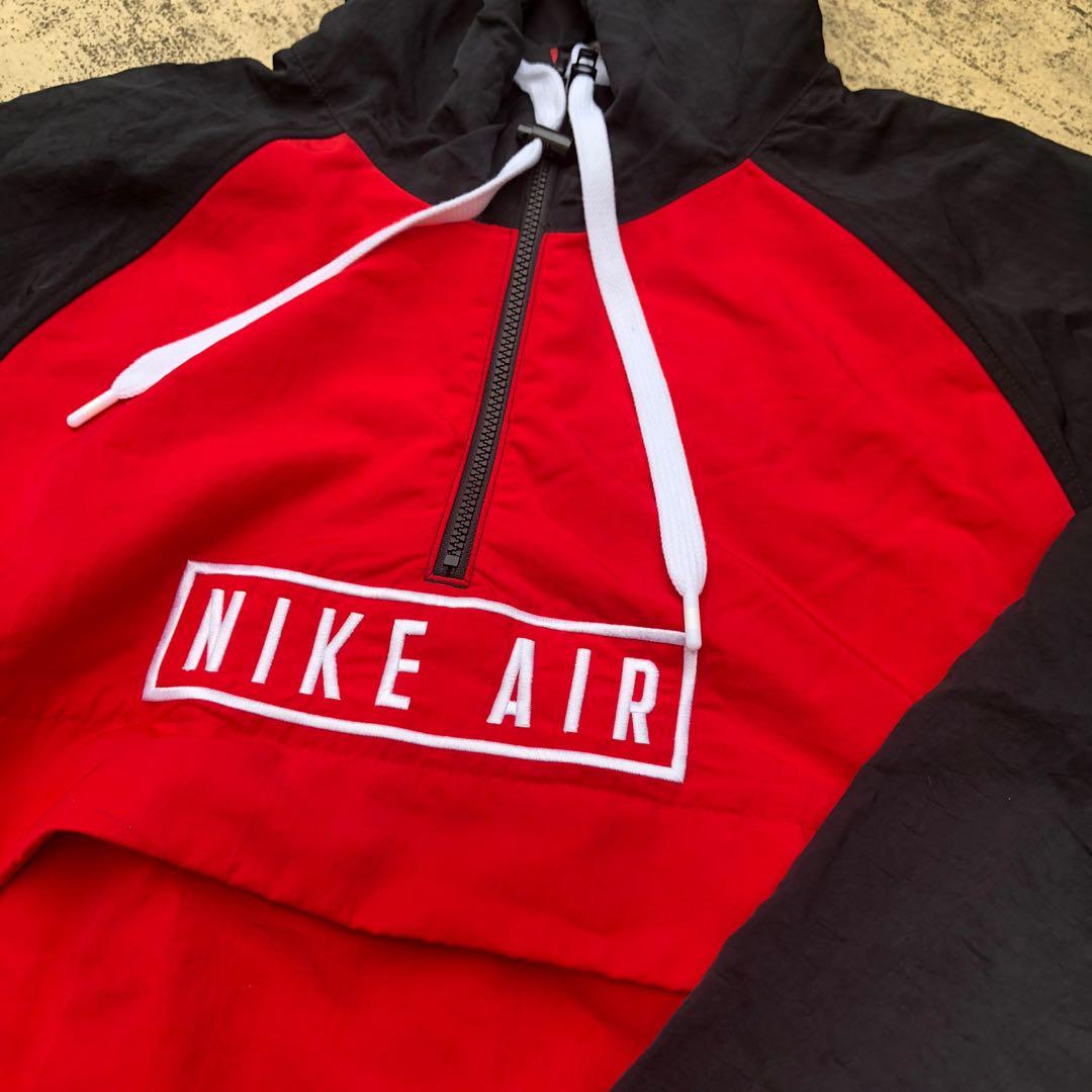 Nike air anorak jacket red top