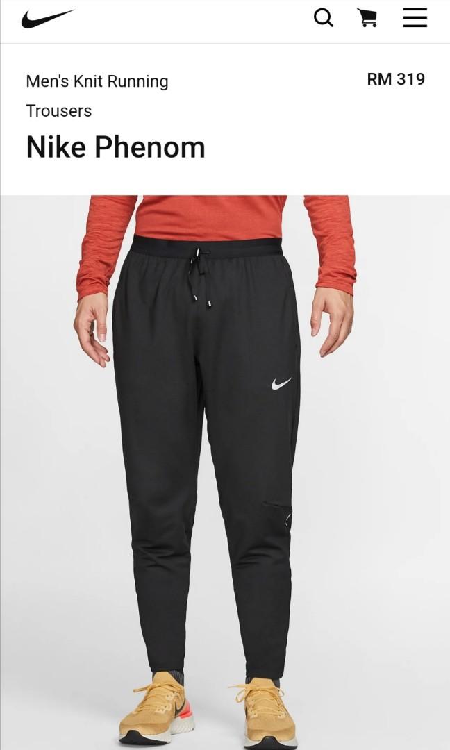 Nike Phenom Men s Knit Running Trousers Men s Fashion Activewear