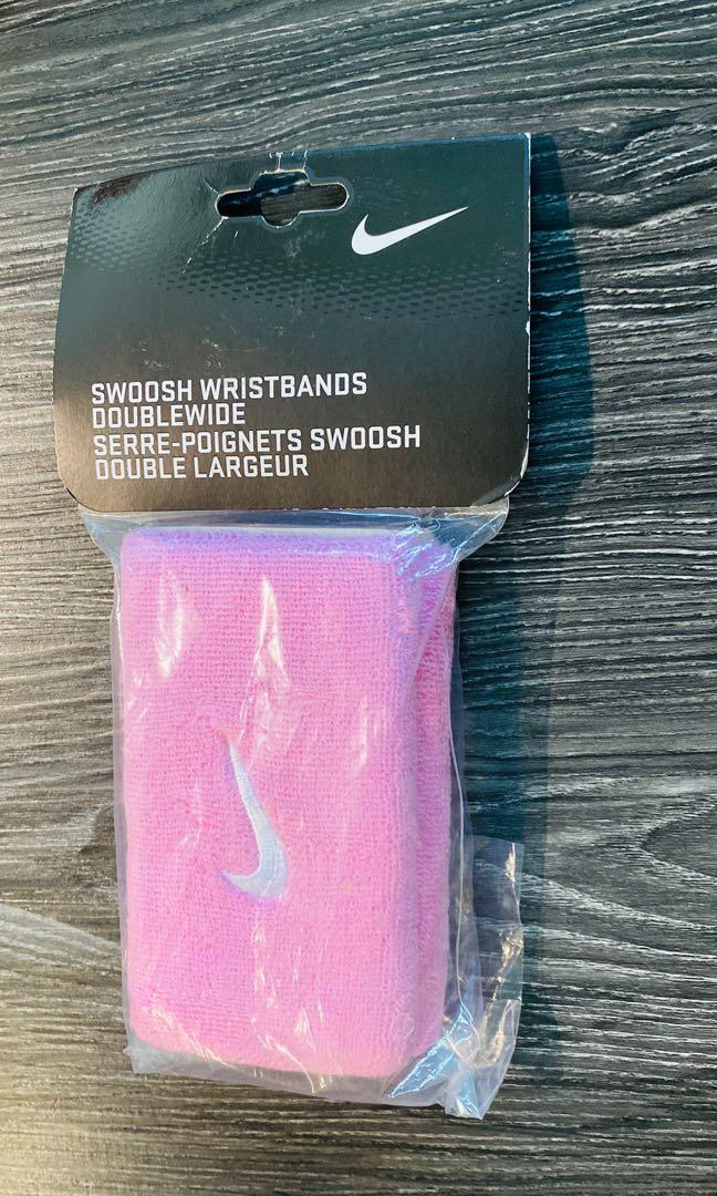 pink nike wristbands