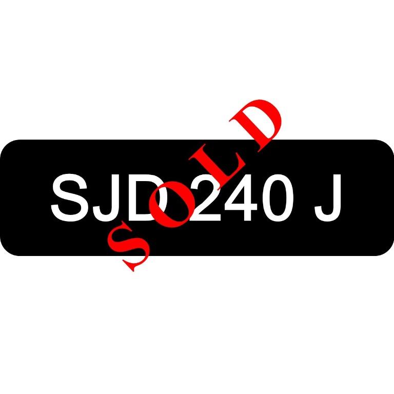 Number Plate For Sale Sjd 240 J Car Accessories Car Plates On Carousell