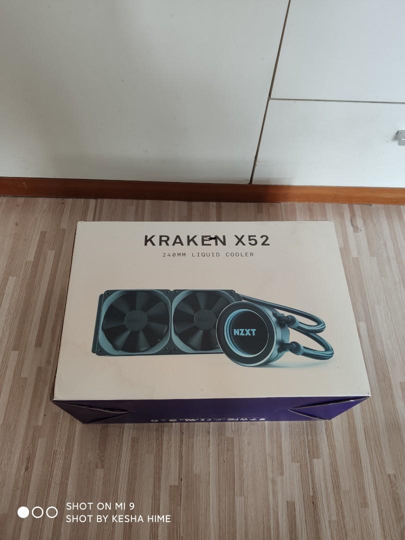 Nzxt Kraken X52 240 Ä¸é«å¼æ°´å· Æ¶æå·²éºå¤± É»å­ç¢å Å¶ä» Carousell
