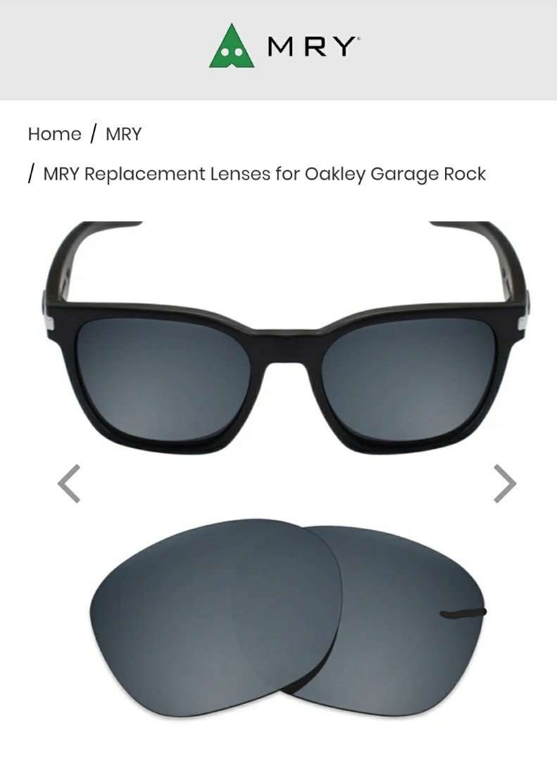 oakley garage rock polarized lenses