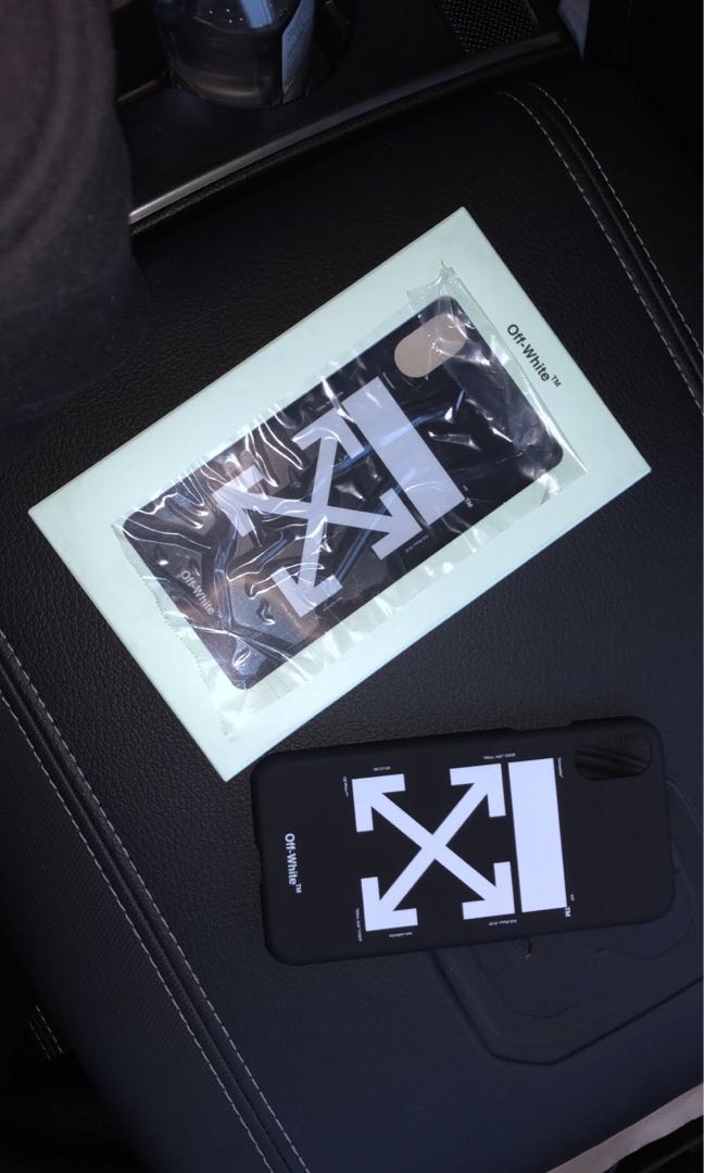 OFF WHITE Virgil IPhone X Case