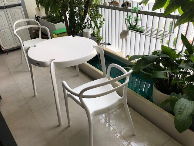 Outdoor Garden Furniture Coffee Table Chair Set Home Living Tables Sets On Carou - Outdoor Garden Tables