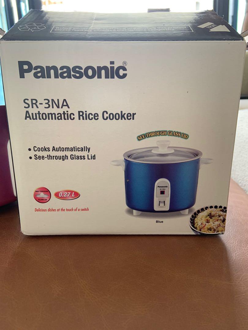 Panasonic SR3NA Automatic Rice Cooker, TV & Home Appliances, Kitchen