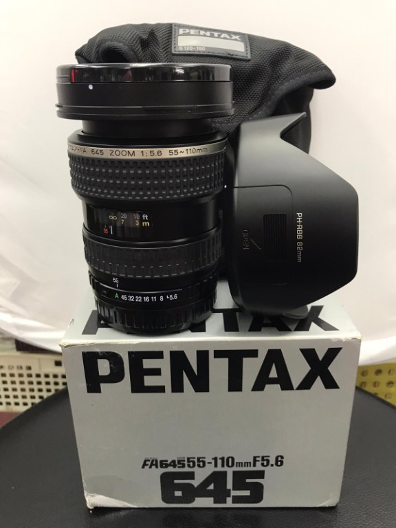 Pentax 645 FA 55-110mm F5.6, 攝影器材, 鏡頭及裝備- Carousell